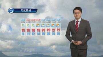 【天氣報告】(12月22日)
