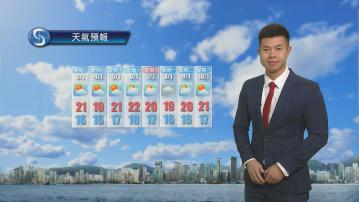 【天氣報告】(1月2日)