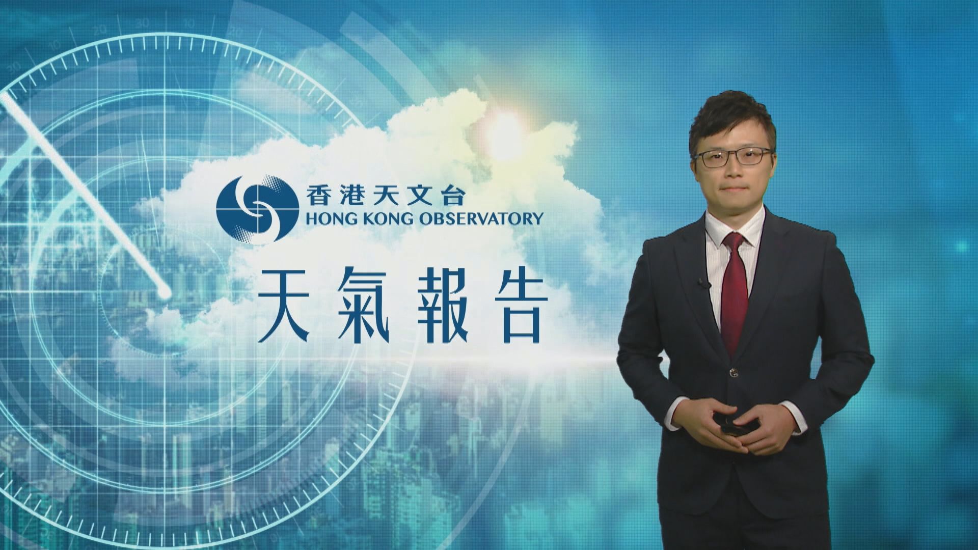 天氣報告｜大致多雲　最高氣溫約32度