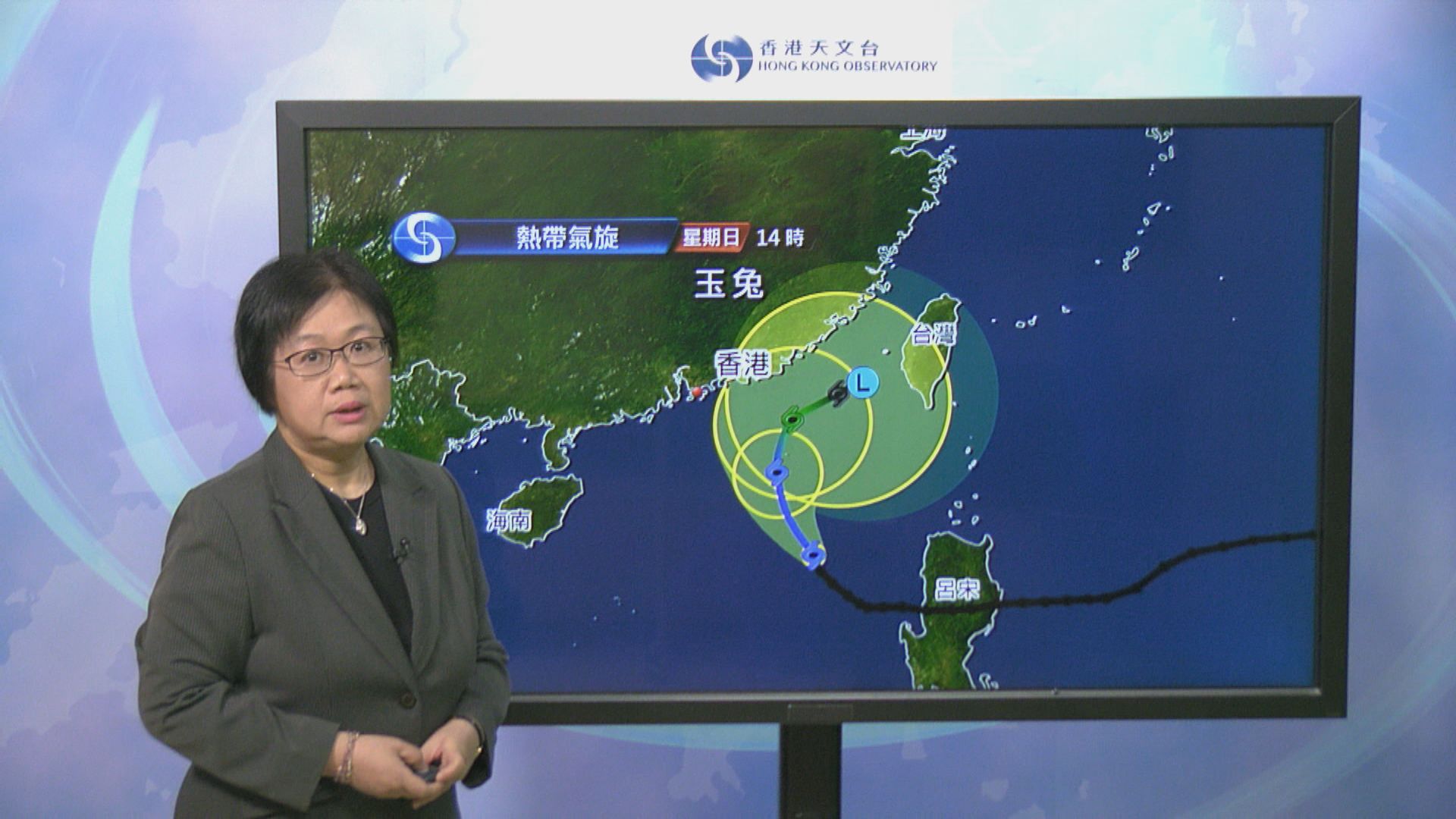 料午夜前改發三號強風信號機會不大
