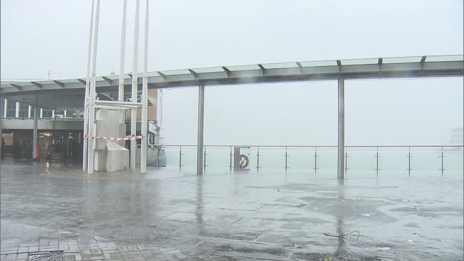 天文台五度推遲改發三號波　因「獅子山」移動較預期慢