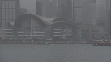 黃色暴雨警告信號生效 天文台：下午四時四十分改發三號強風信號