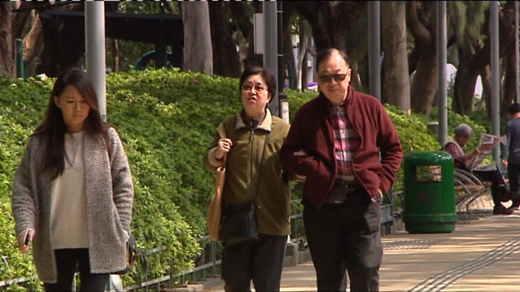 本港周日氣溫料跌至12度