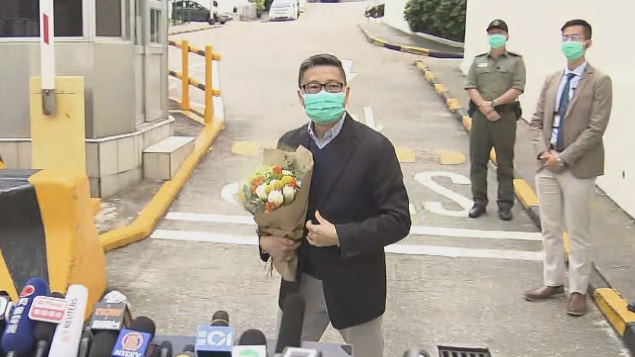 佔中發起人陳健民刑滿出獄