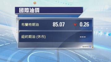 油價由升轉跌 受累美國原油庫存上升