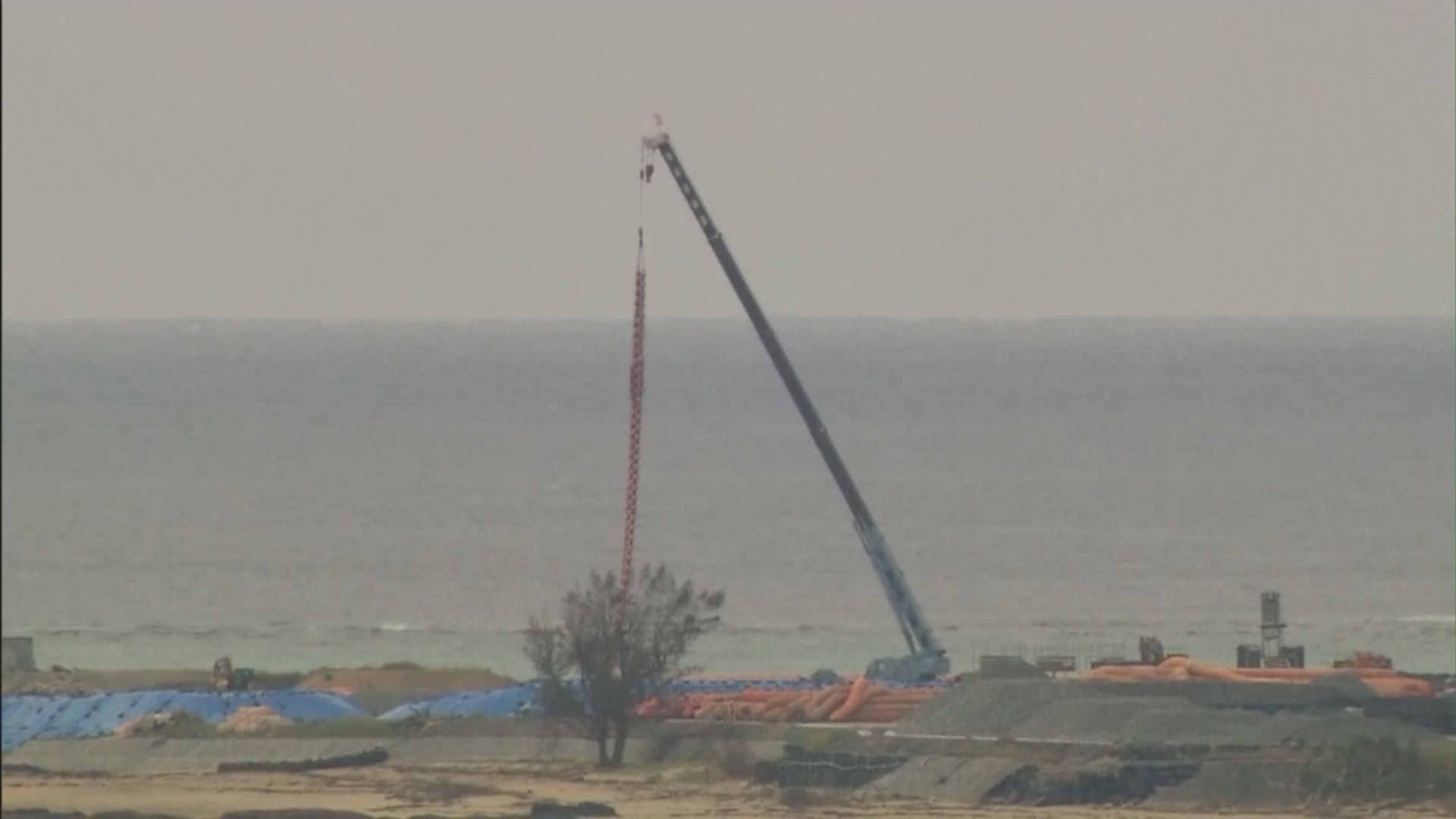 日本政府重啟沖繩邊野古填海工程