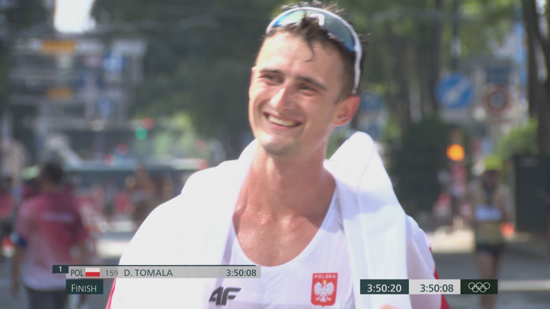男子50公里競走　波蘭杜馬拿摘金
