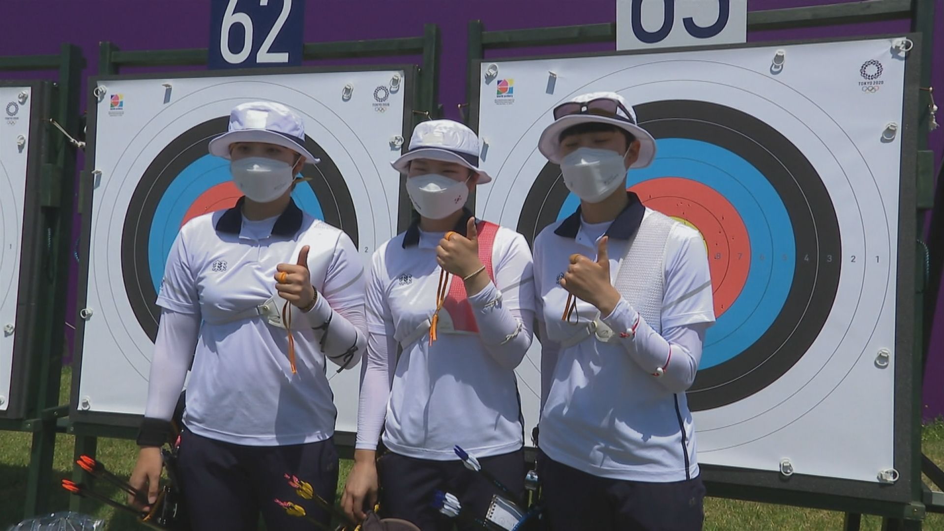 南韓三女將齊破奧運紀錄