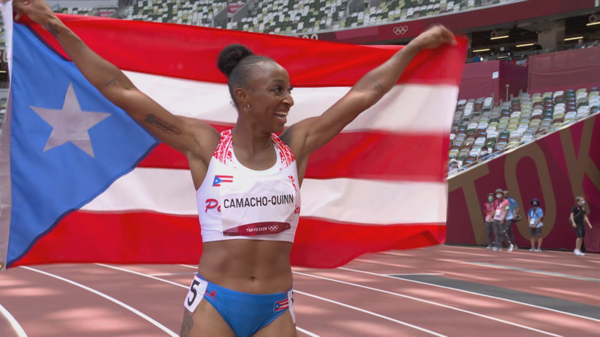 波多黎各今屆首金　女子100米欄卡馬曹昆恩奪冠
