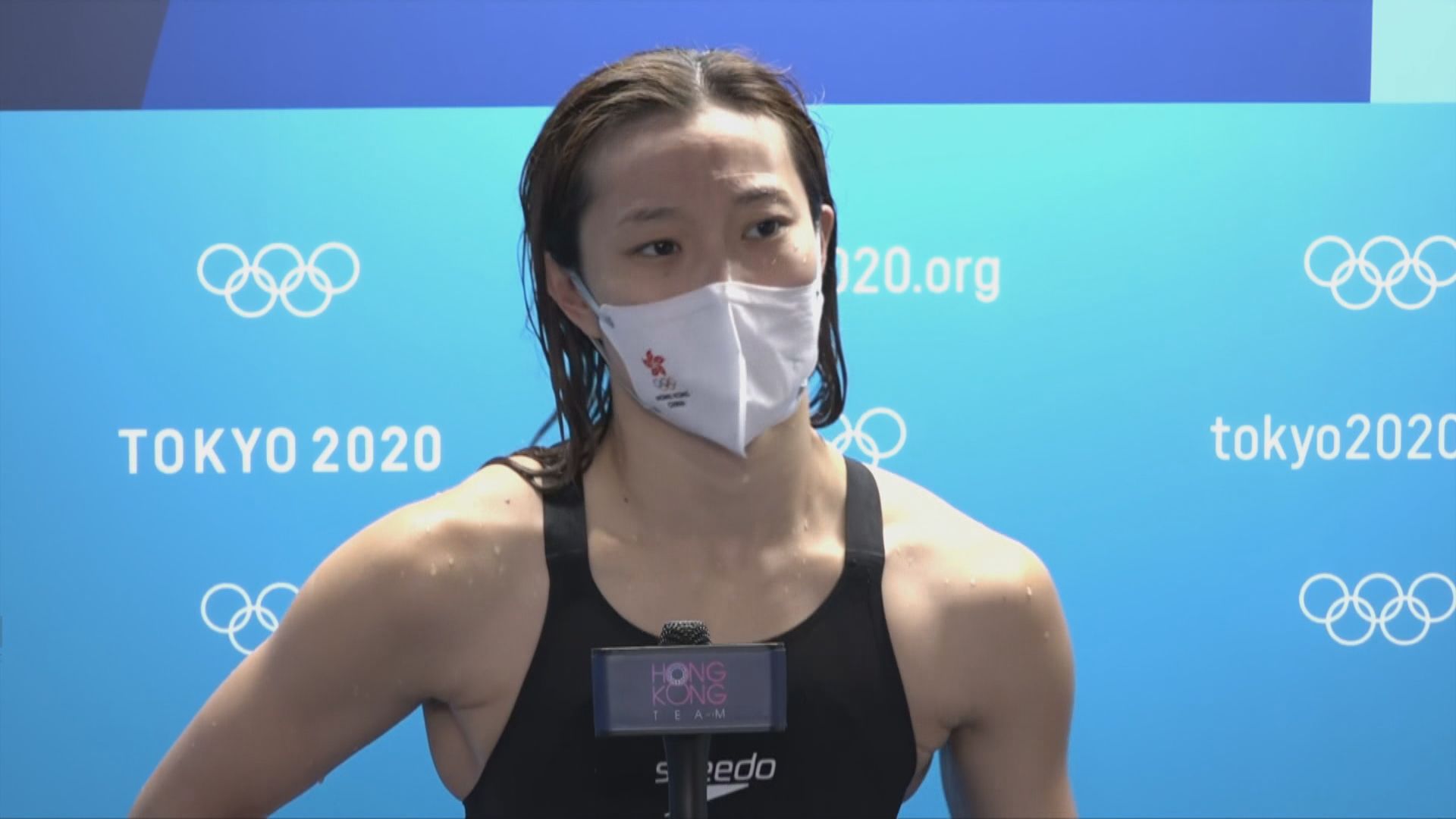 女子100米背泳　歐鎧淳初賽出局