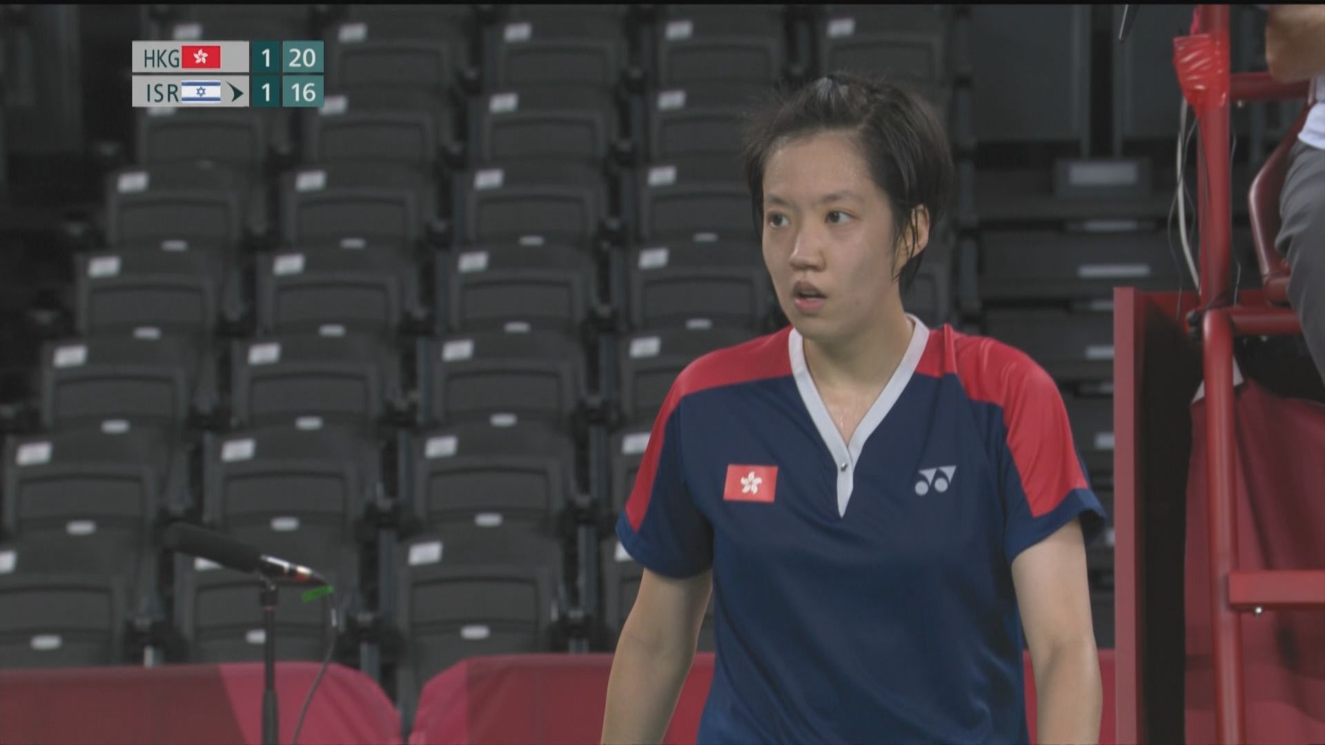 羽毛球女單J組　港隊張雁宜旗開得勝