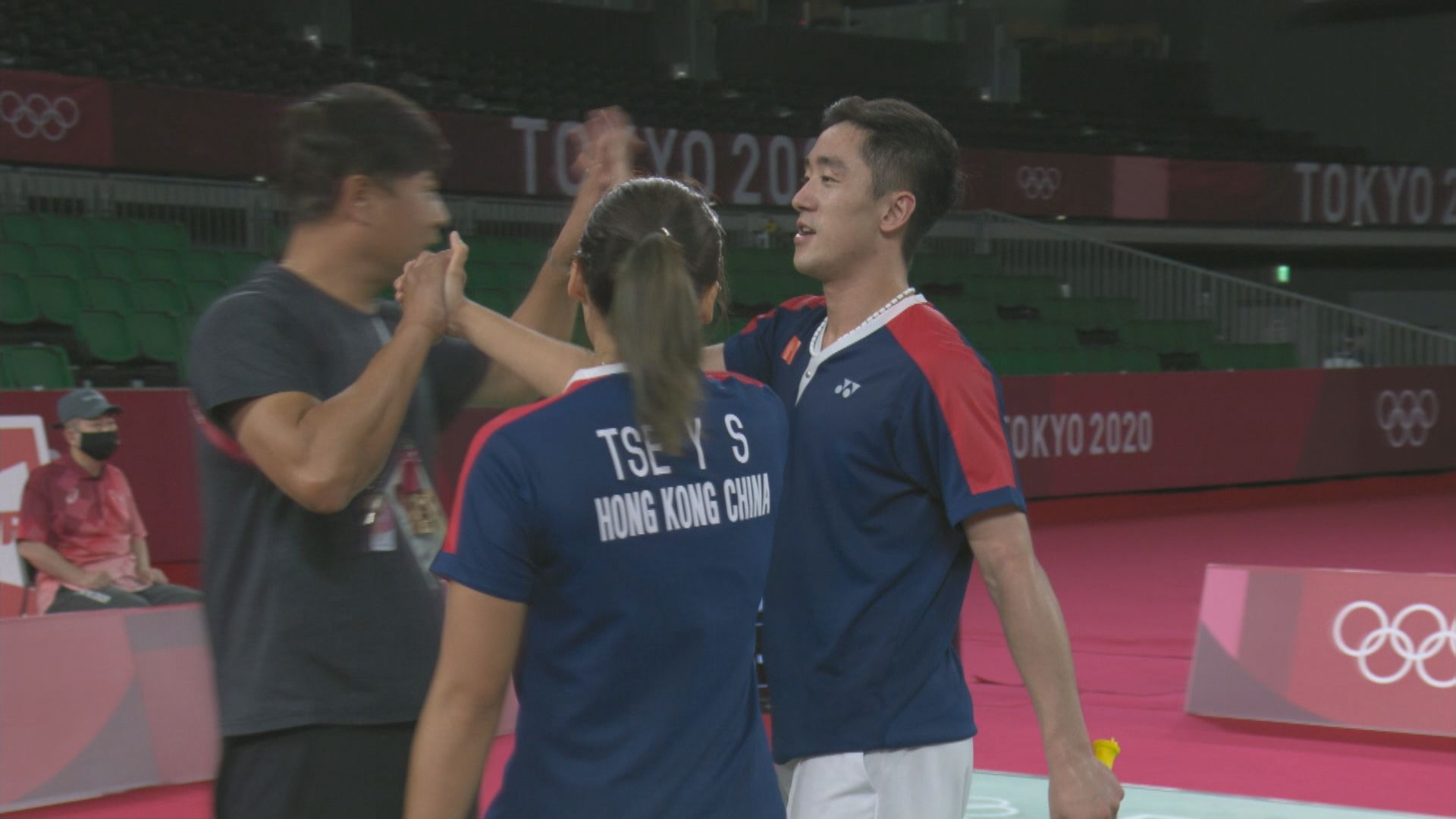 羽毛球混雙「鄧謝配」不敵日本組合　二人感謝對方支持