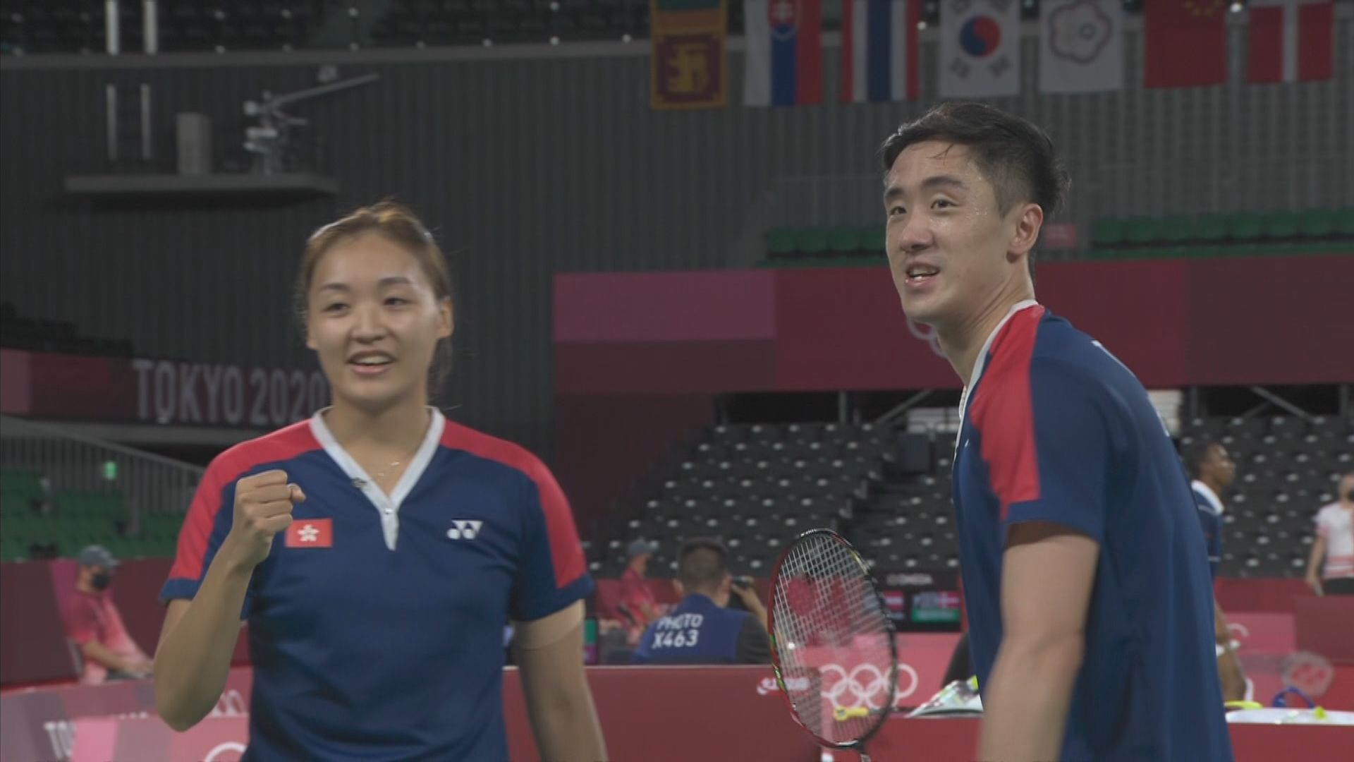 羽毛球混雙　鄧俊文謝影雪旗開得勝　勝出首場分組賽