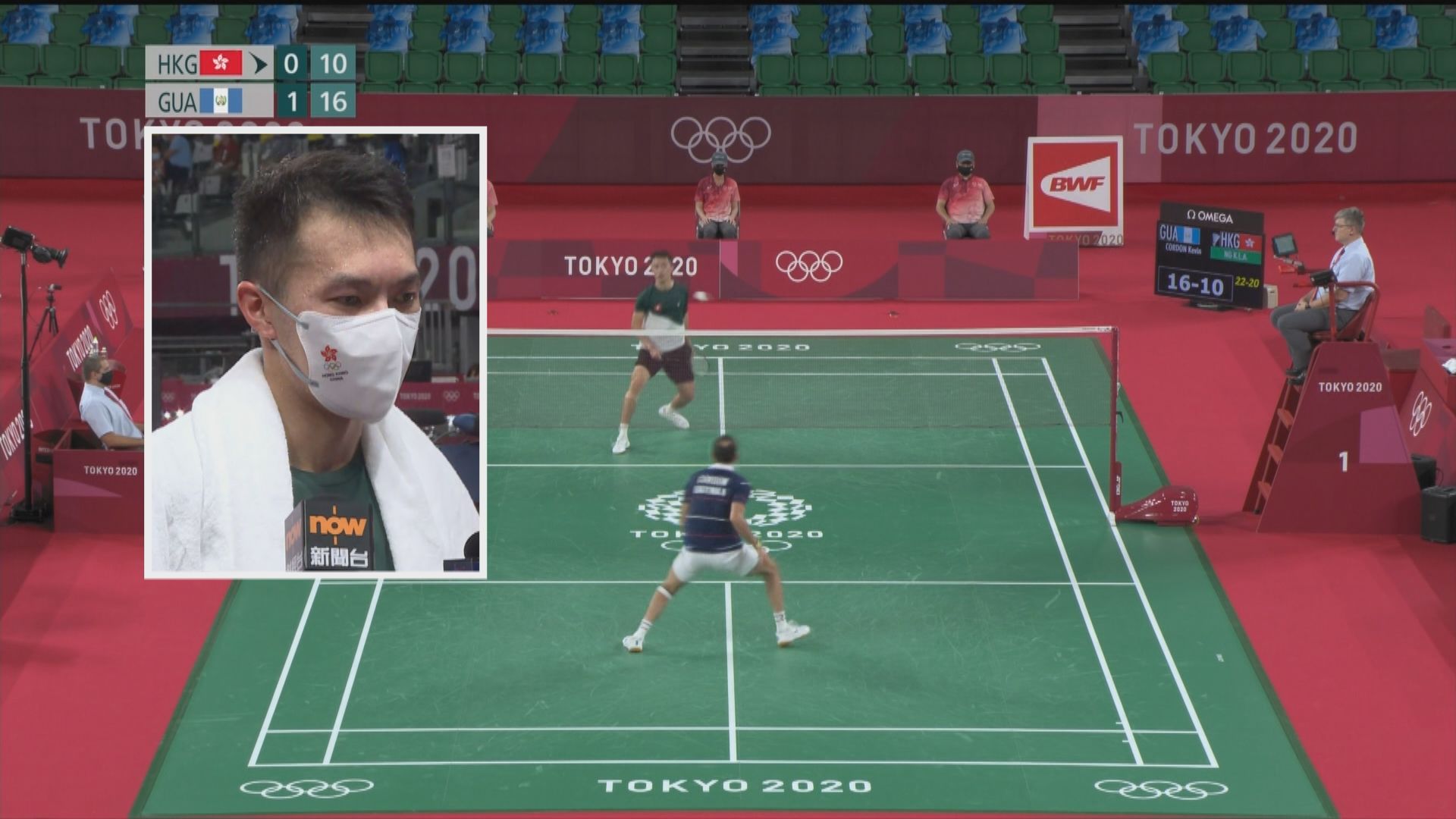 伍家朗分組賽未能出線　指希望公眾專注運動員表現