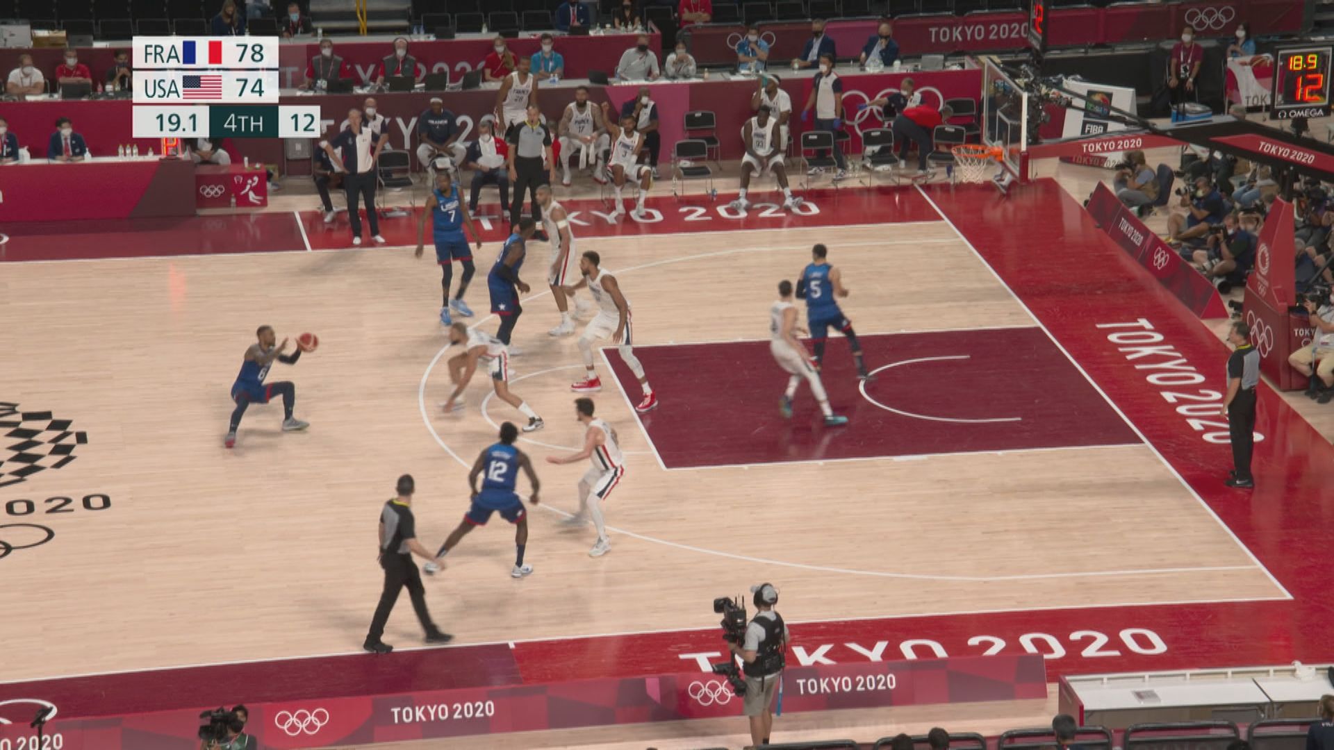 籃球　法國83:76美國