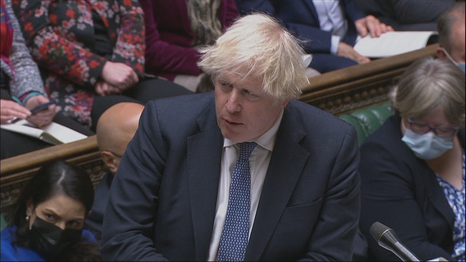 約翰遜指沒計劃派英國官員出席北京冬奧