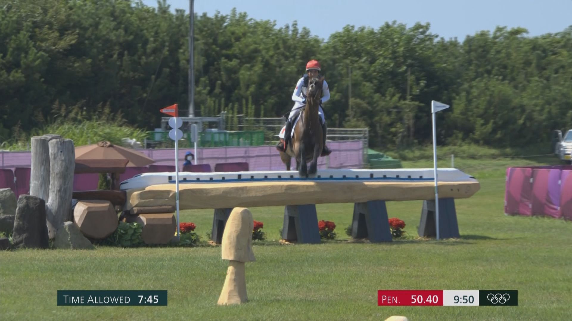 馬術三項賽　何誕華暫排46位