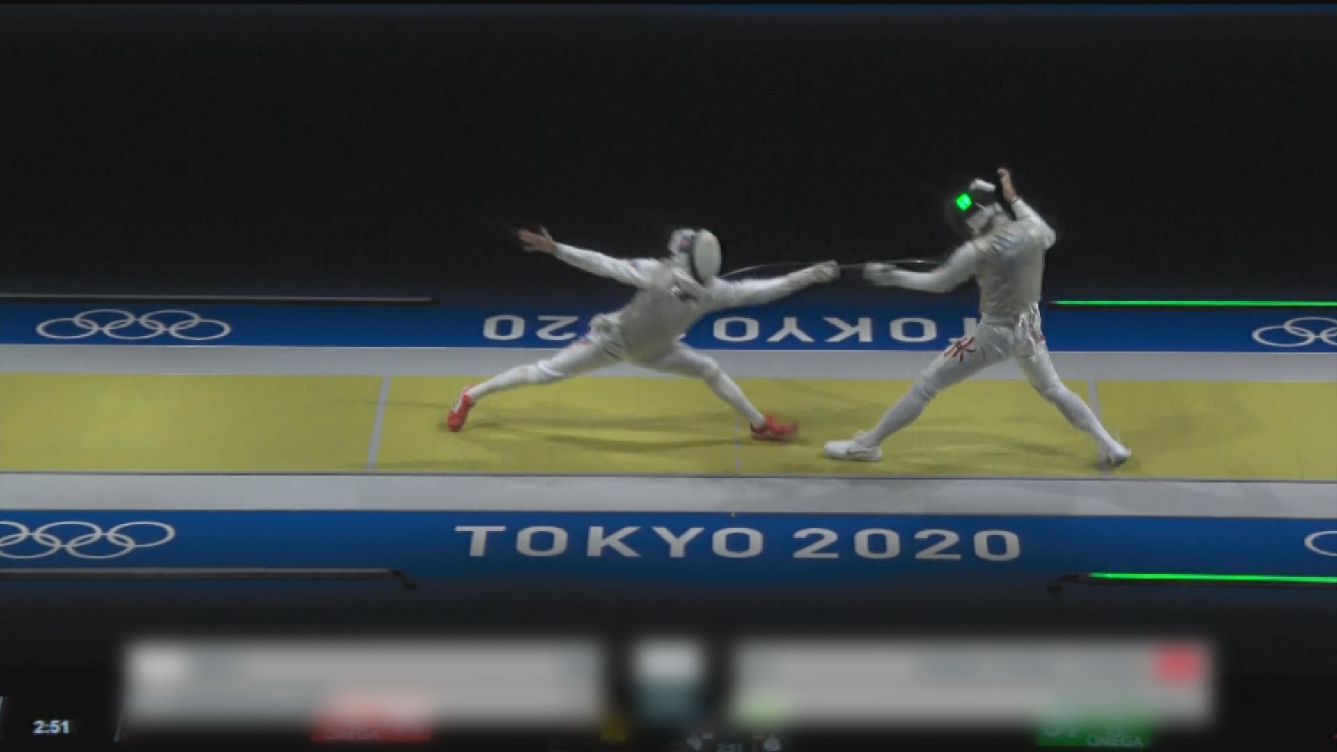 男子花劍團體賽八強　港隊不敵俄羅斯奧委會