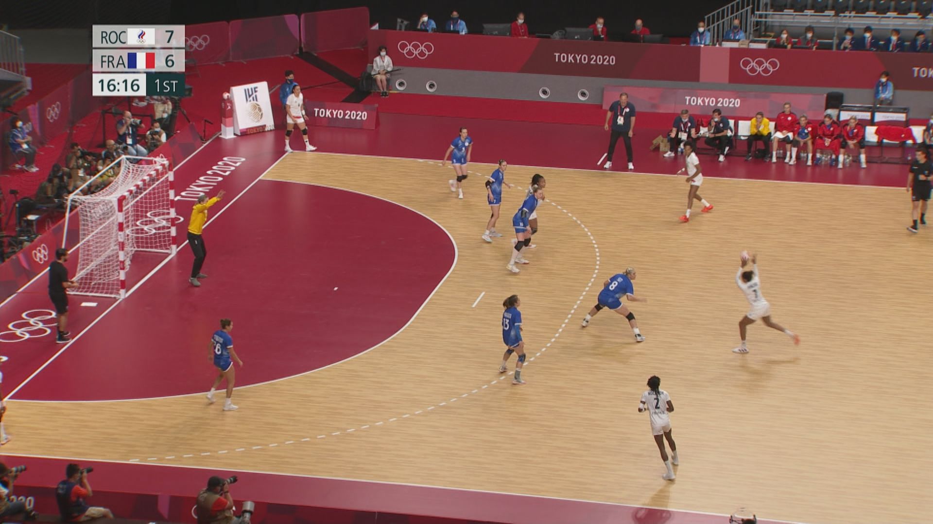 女子手球決賽　法國挫俄羅斯奧委會奪金