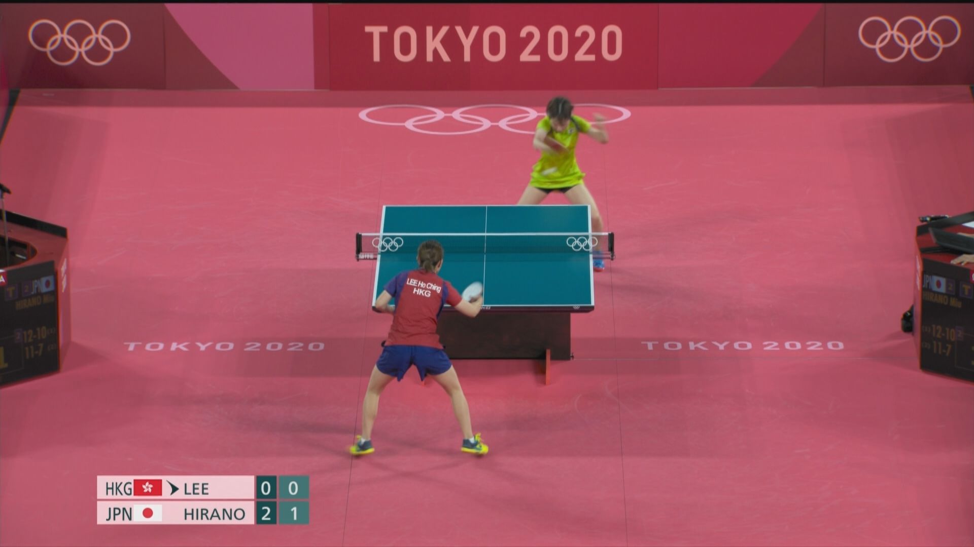 奧運女子乒乓球團體賽港隊不敵日本　周四出戰銅牌賽