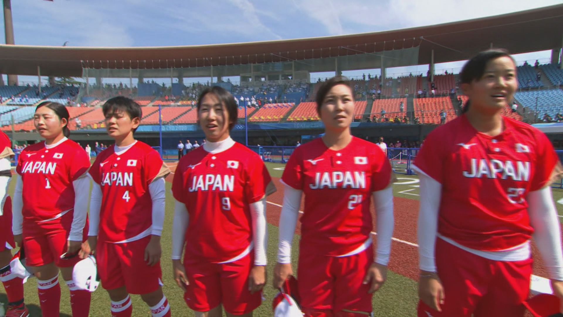 奧運壘球、女足賽事開幕禮前搶閘上演