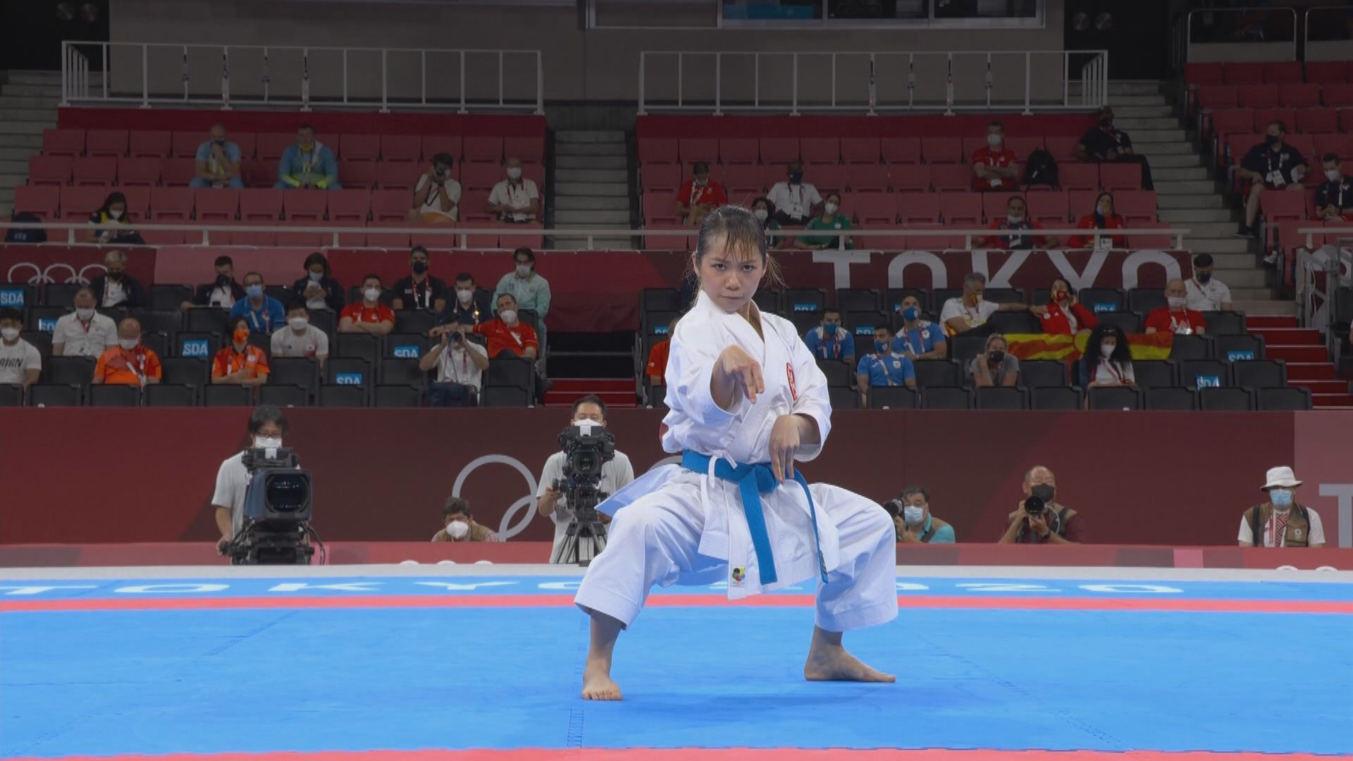 空手道女子個人形　港隊劉慕裳分組賽次名入排位賽