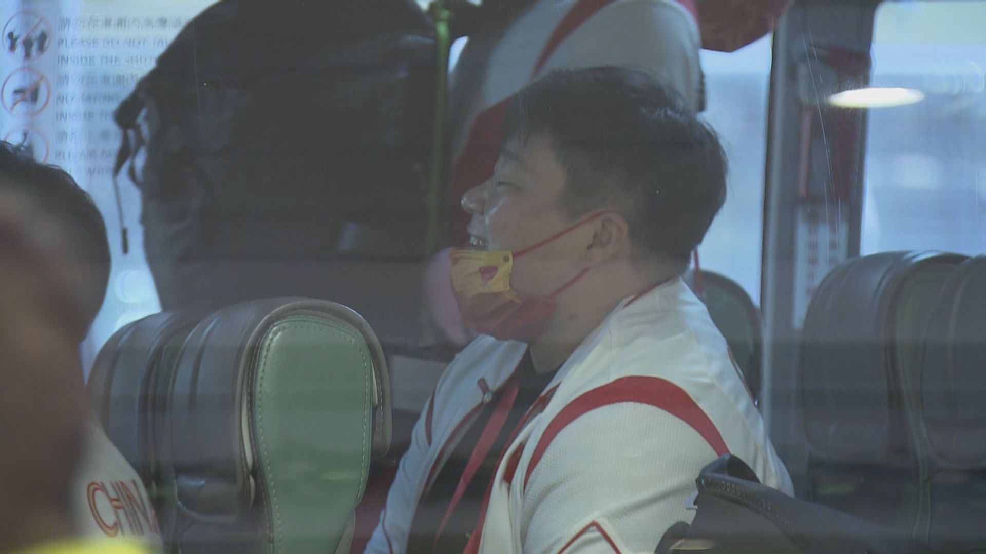 東京奧運國家隊代表訪港團下午離港