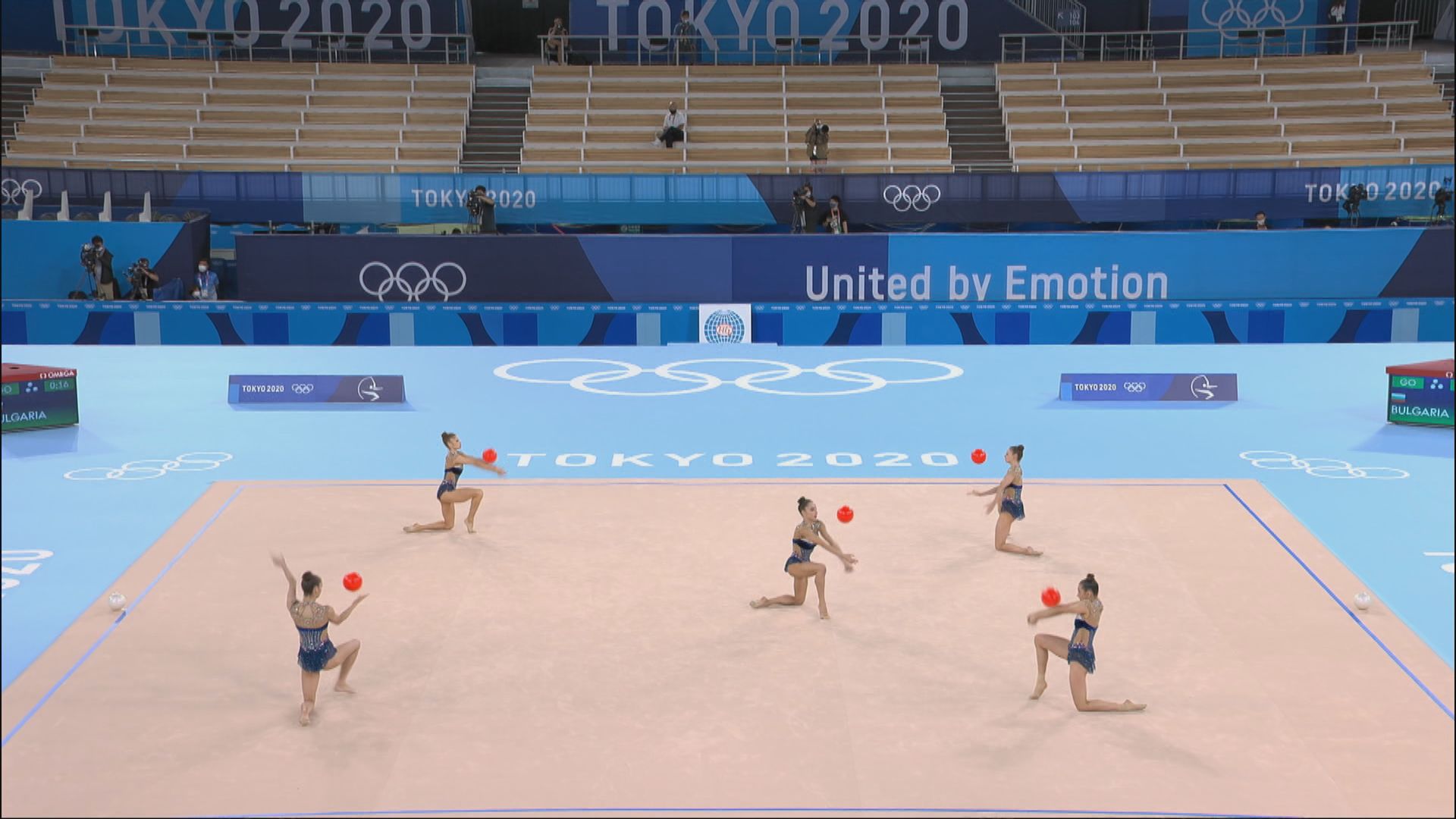 奧運藝術體操團體全能決賽　保加利亞首度奪金