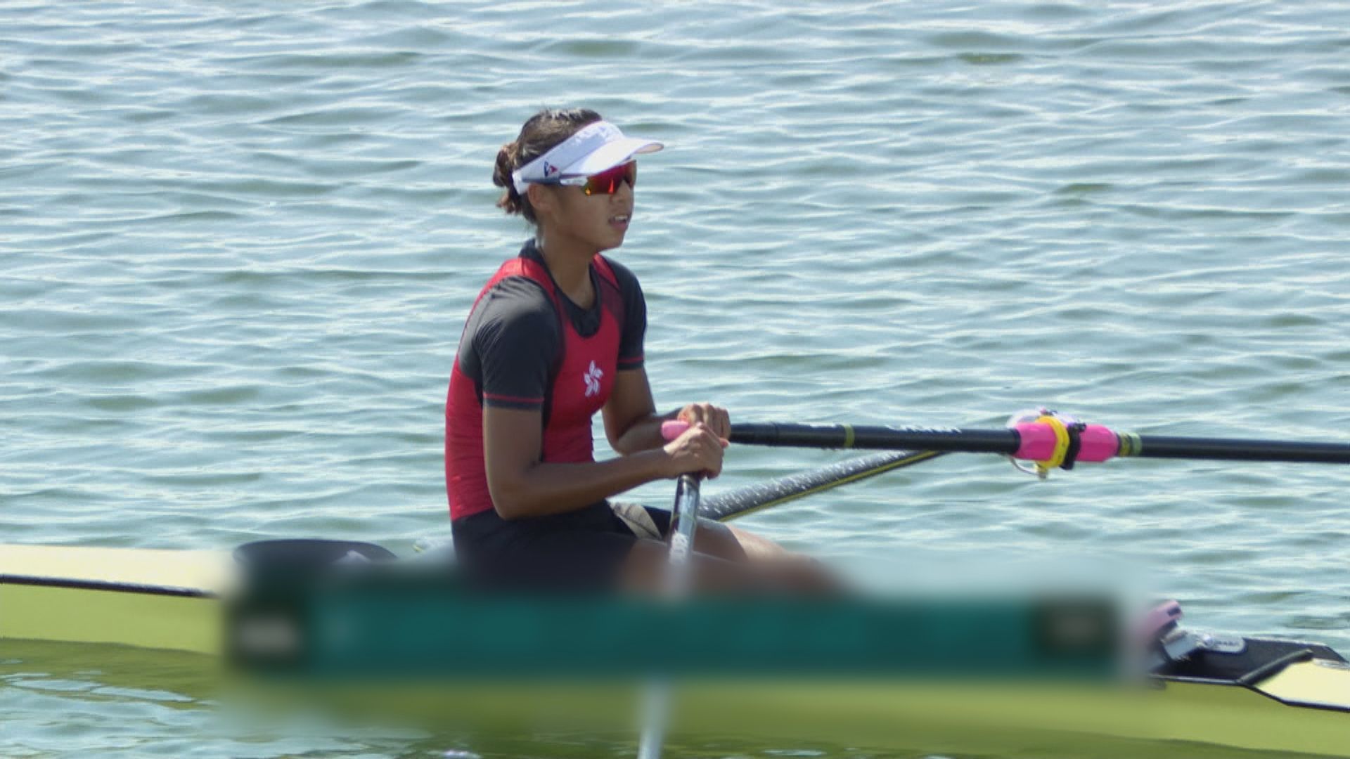 女子單人雙槳賽艇　洪詠甄成功透過復活賽躋身半準決賽