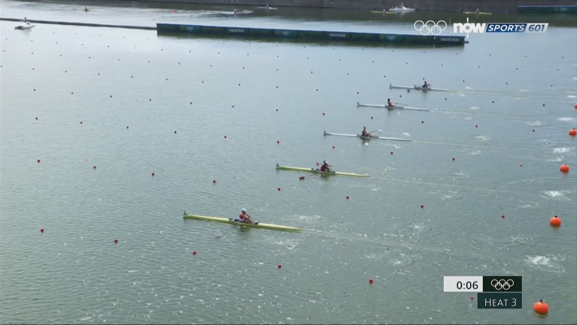 女單雙槳半準決賽洪詠甄大幅落後　得小組第六名