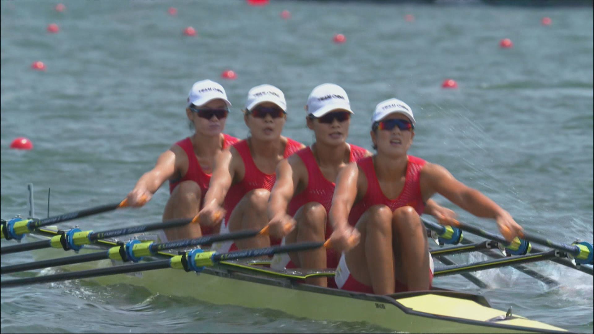 賽艇女子四人雙槳　國家隊相隔13年再奪金