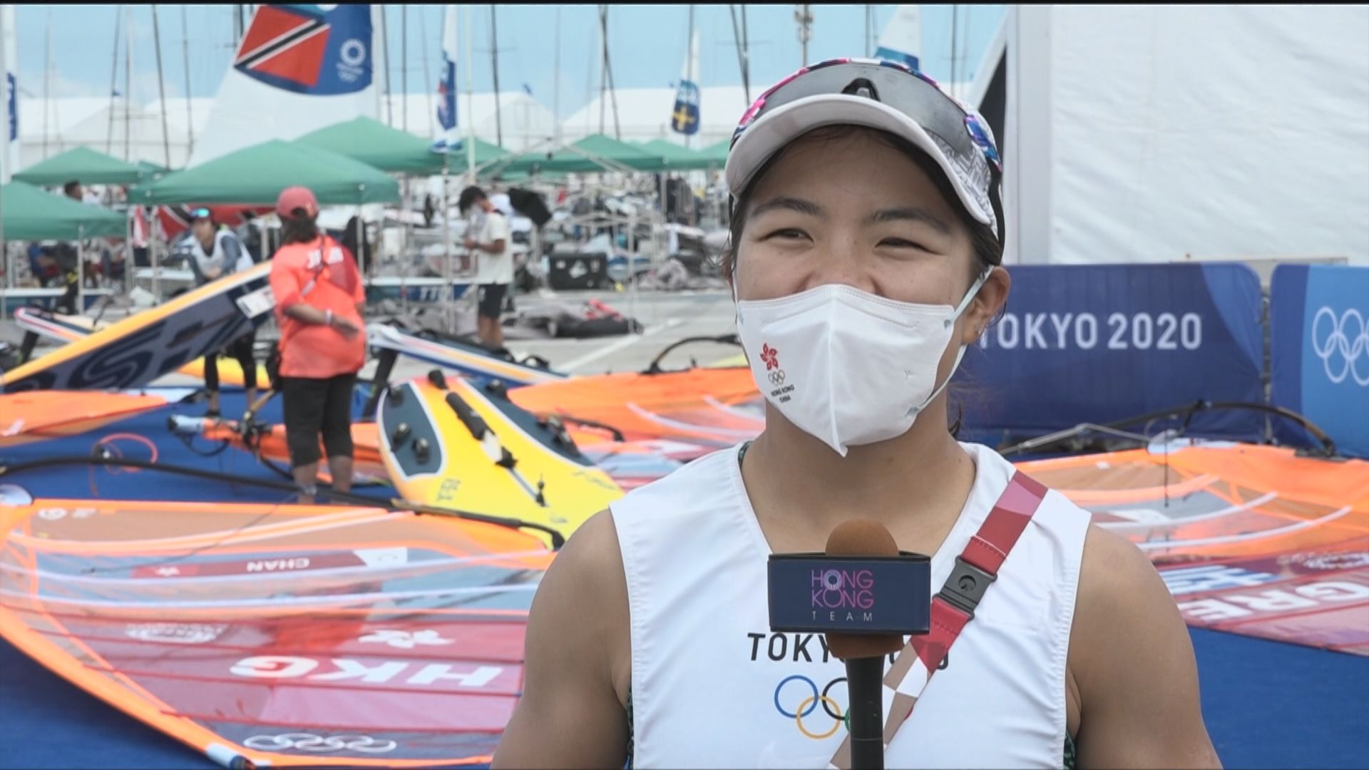 女子滑浪風帆　陳晞文目標爭取更佳排名