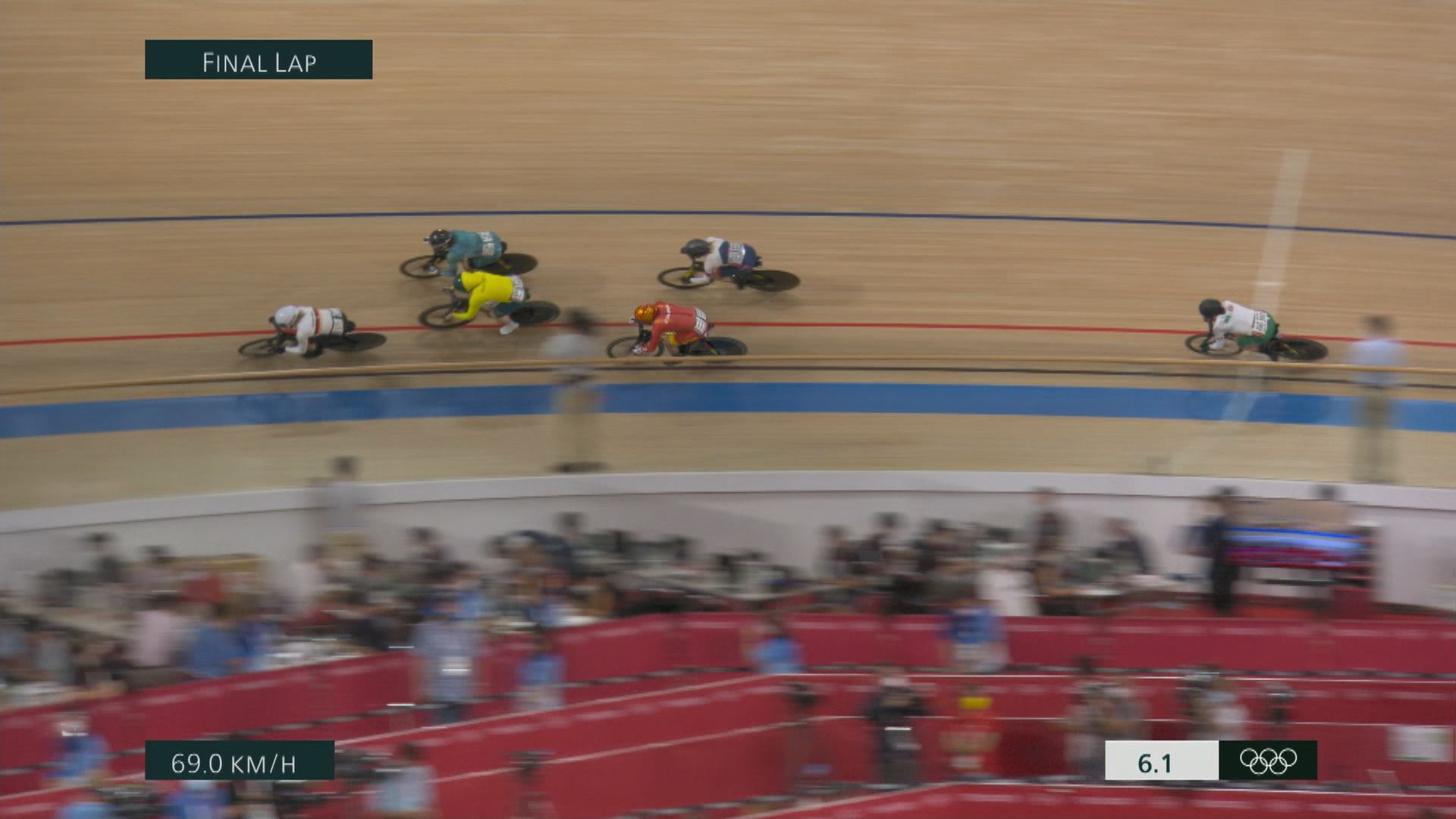 奧運場地單車女子凱林賽　李慧詩第八名完成