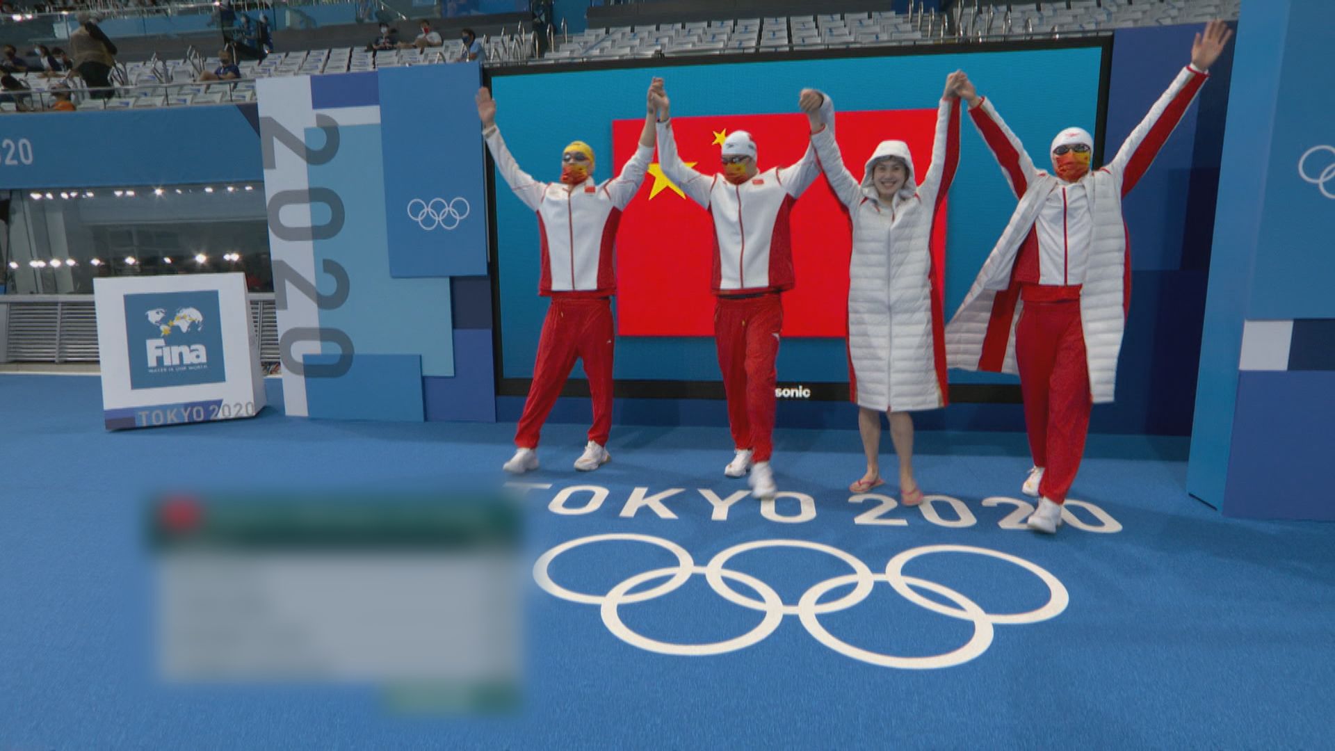 國家隊男女4x100混合泳接力奪銀