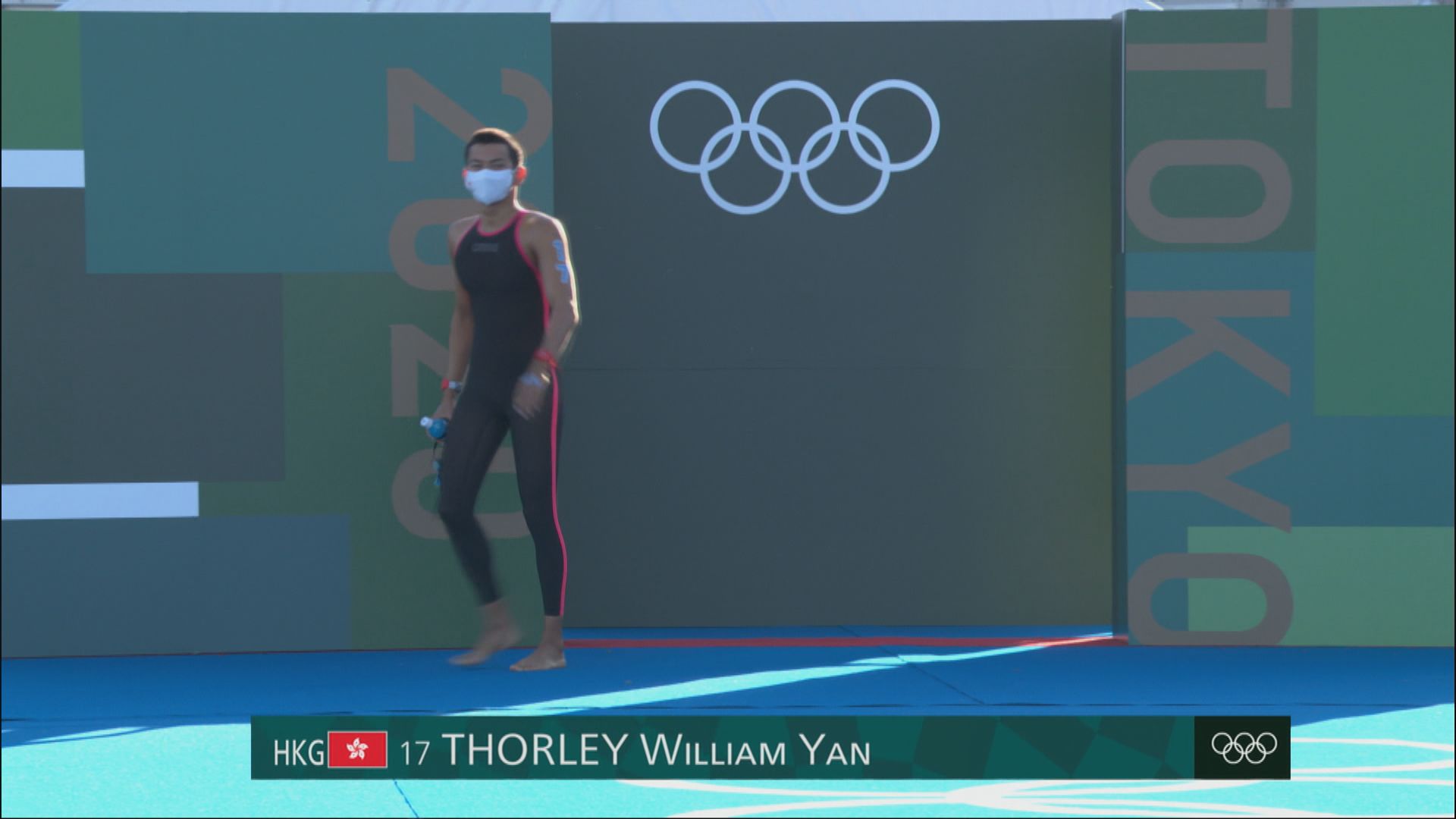 男子十公里馬拉松游泳決賽　港隊方胤排第22名