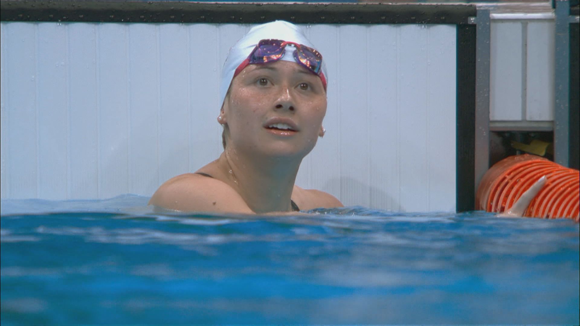 何詩蓓100米自由泳初賽　第二名晉級