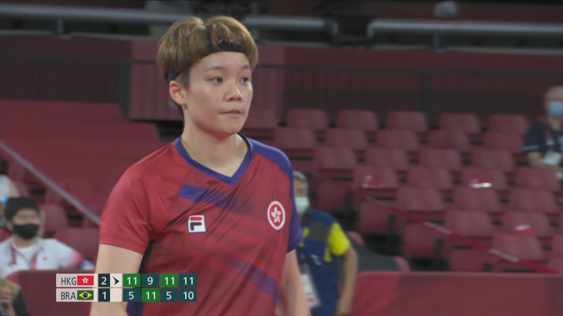 港隊乒乓球女團晉級八強