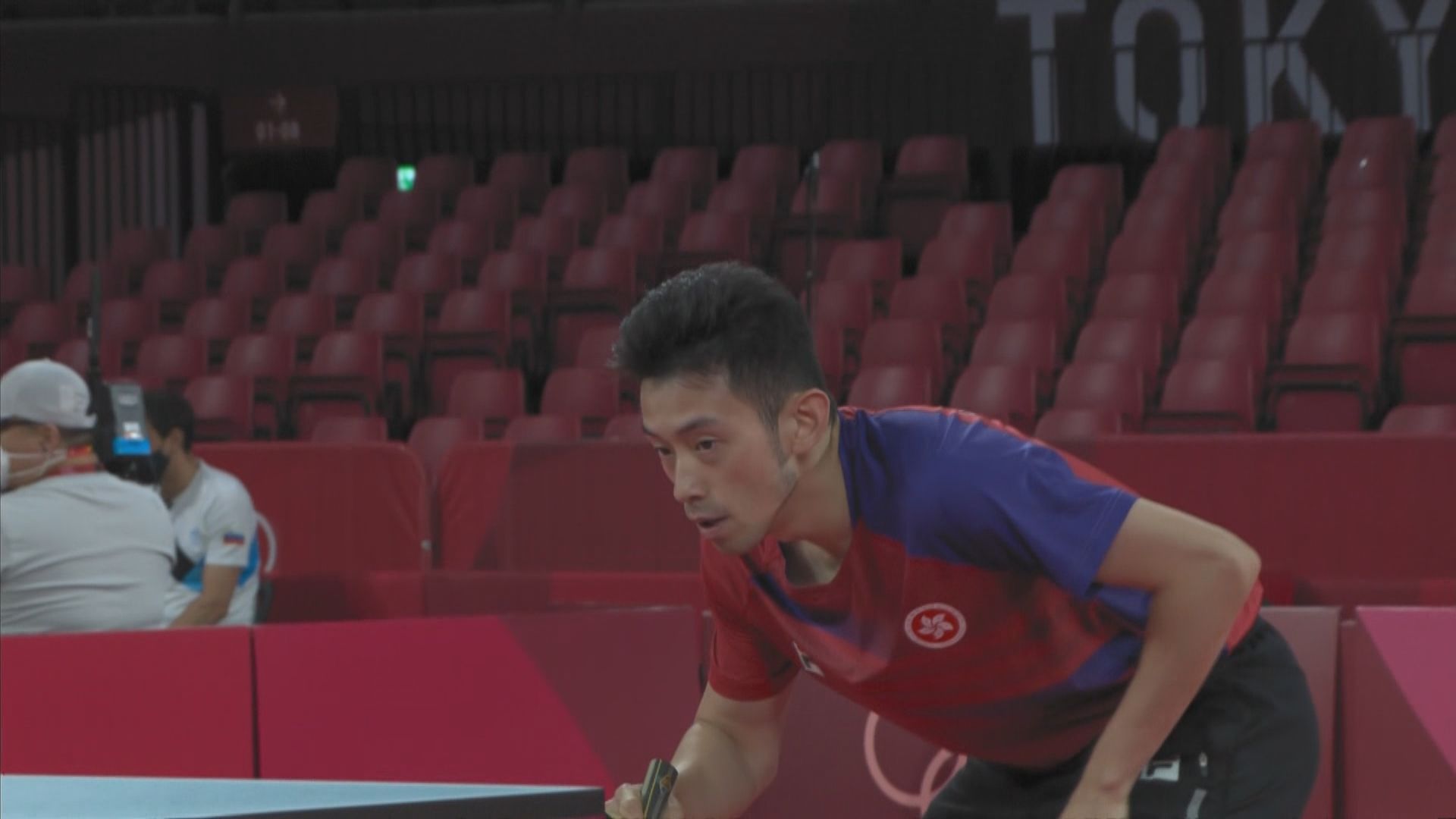 乒乓球男單　港隊黃鎮廷三十二強止步