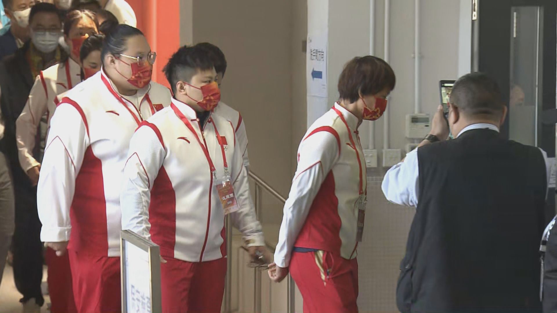 東奧國家隊繼續第二天訪港行程