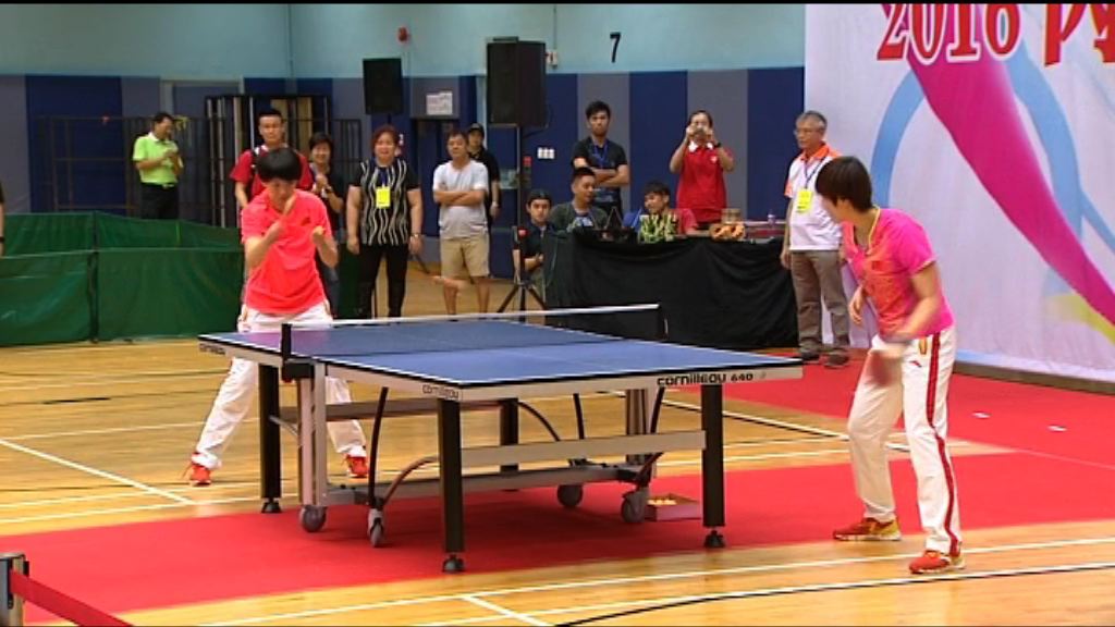 奧運精英運動員分批落區交流