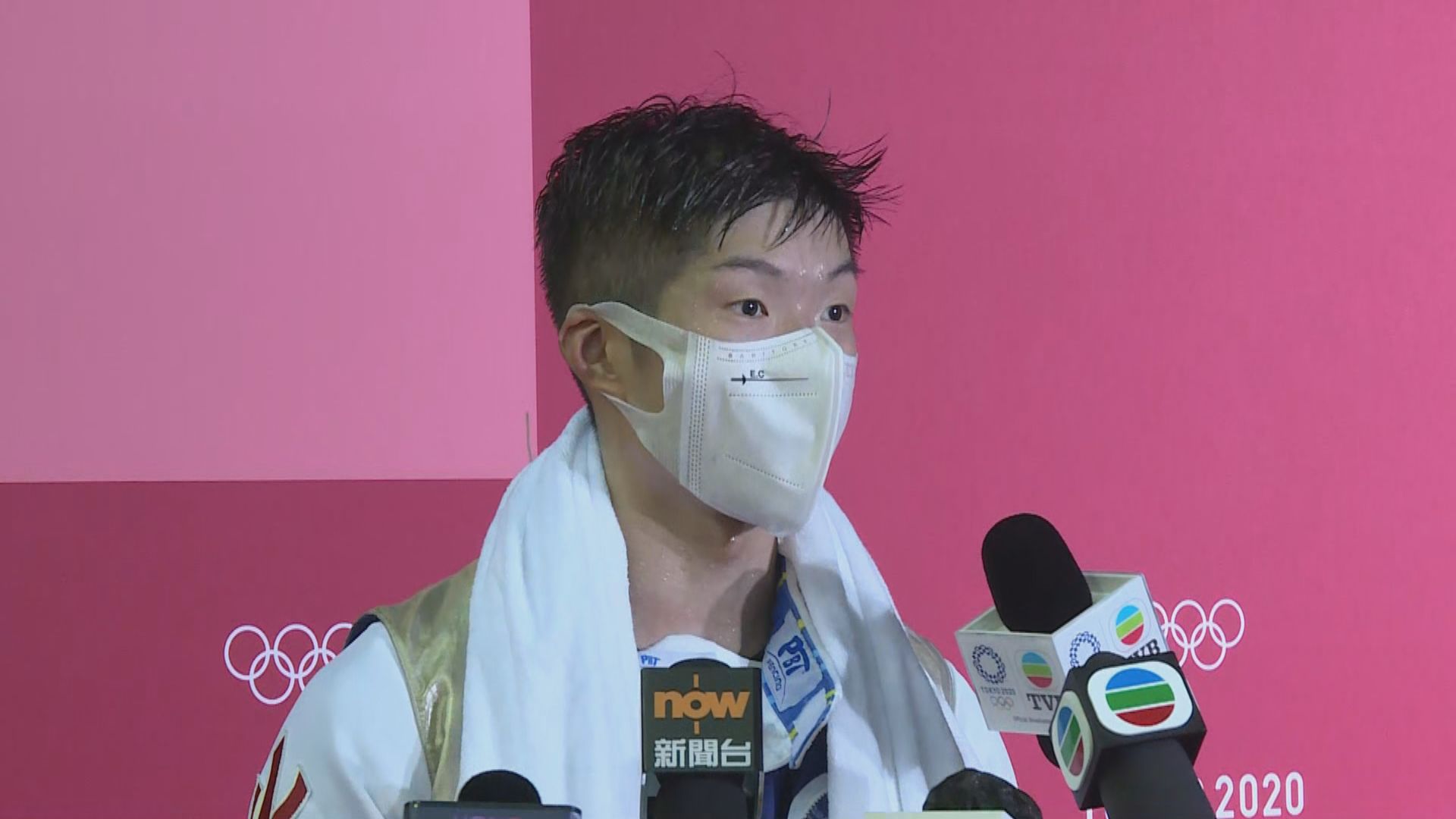 張家朗指不敢相信奪得金牌　勉勵大家不要放棄