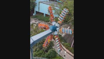 「狂野龍捲風」故障致多人被困　機電署要求海洋公園全面檢查機動遊戲