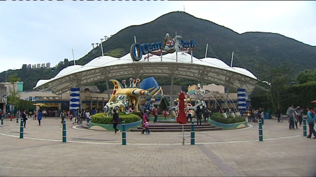 海洋公園上月入場人次增三成