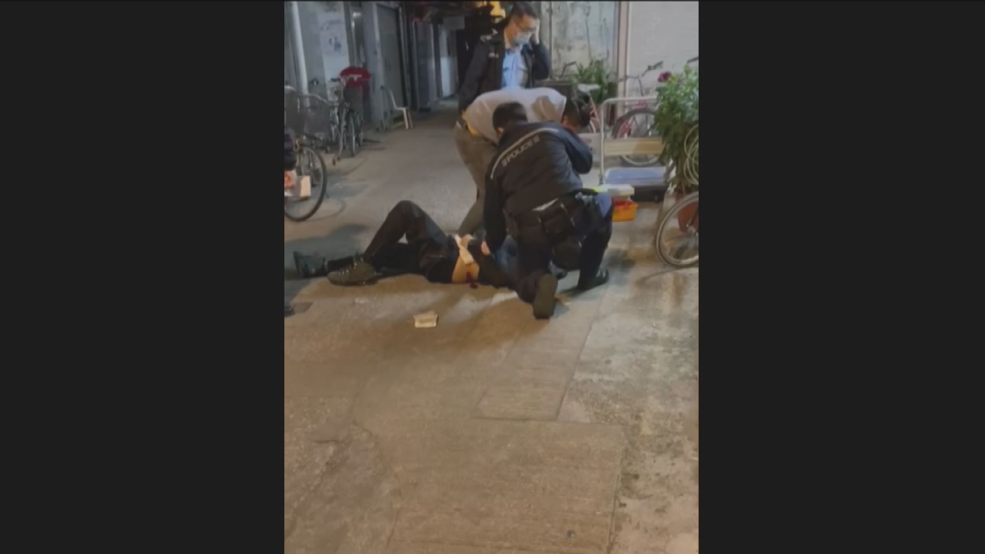 坪洲有警員開三槍　三人受傷包括中槍菲裔男子