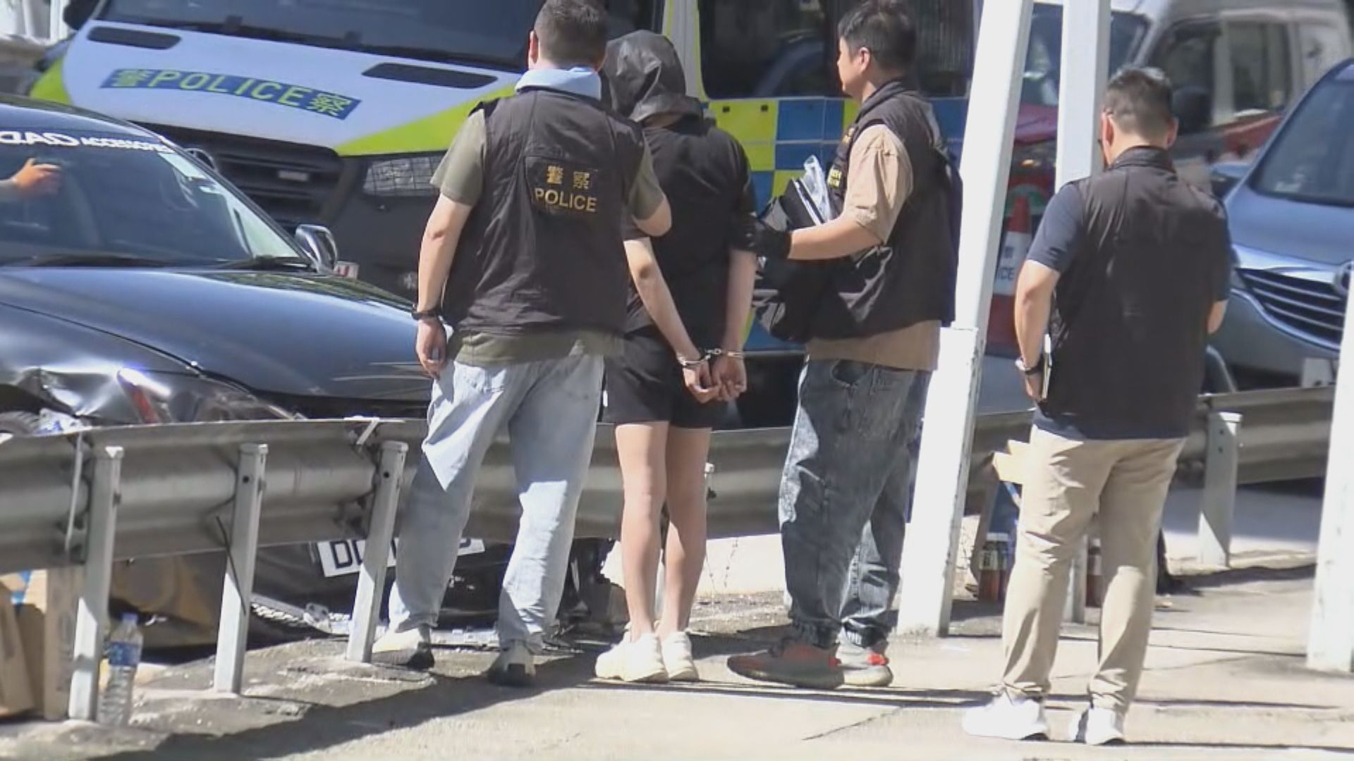 警員公主道截查車輛遇反抗 開兩槍制服司機