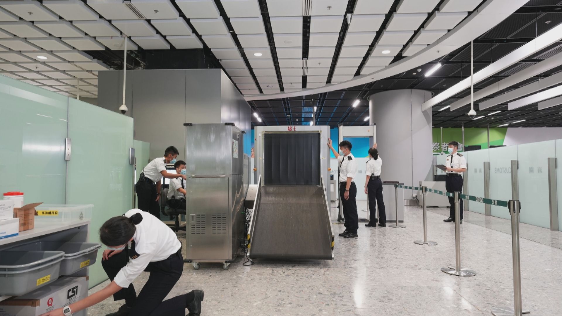 海關於口岸進行演練預備通關　據了解通關事務協調組再開會