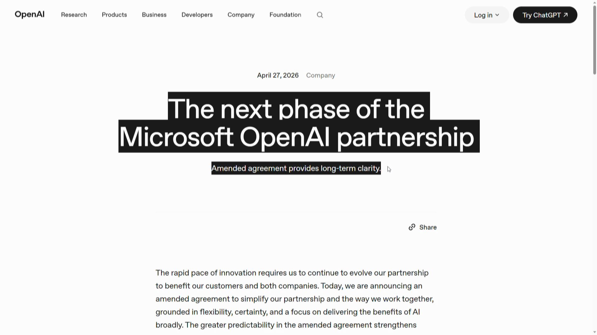 OpenAI產品可透過任何雲端供應商提供