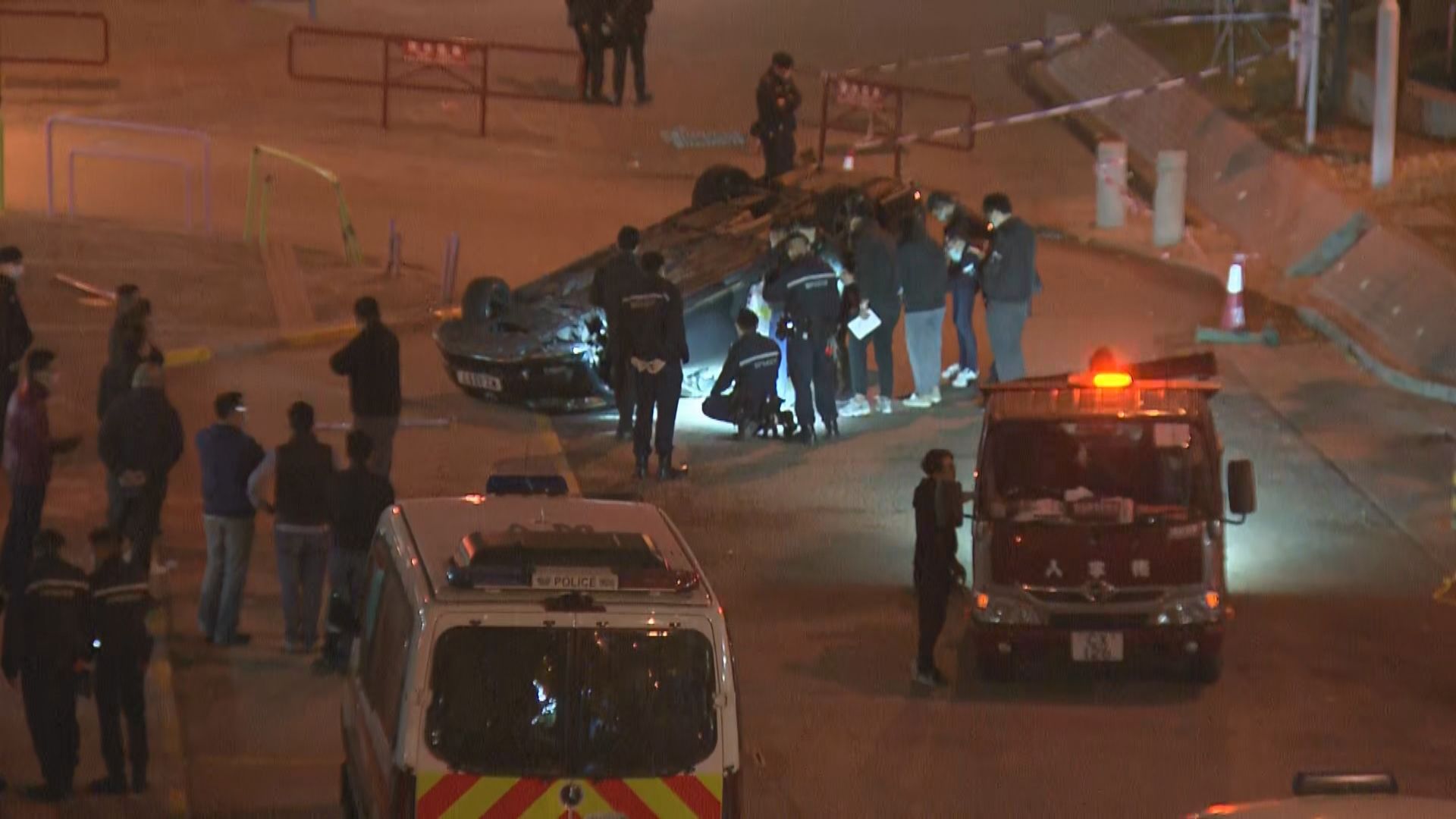 大埔警員開槍截私家車　拘兩男一女涉危險駕駛及販毒