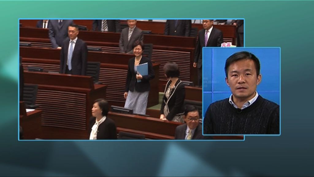 【政情】民主派不阻致謝林鄭「1 take pass」