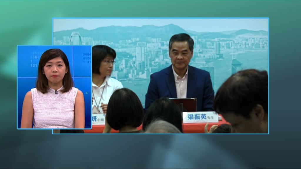 【政情】梁振英卸任後為八萬五平反